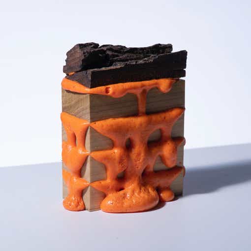 limited edition abstract cake sculpture by jamie frost