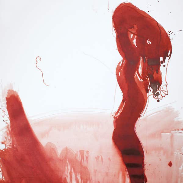 large figurative drawing by jamie frost