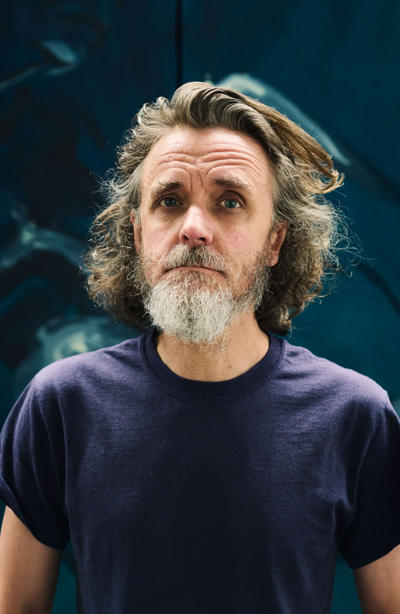 Portrait photograph of british contemporary artist Jamie Frost